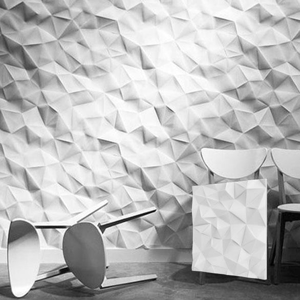 Панель 3д гипсовая Жатая бумага (1003) - фото 7