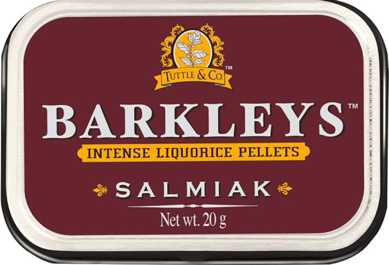 Драже Barkleys Intense Liquorice Pellets Salmiak 20 г (3069611936)