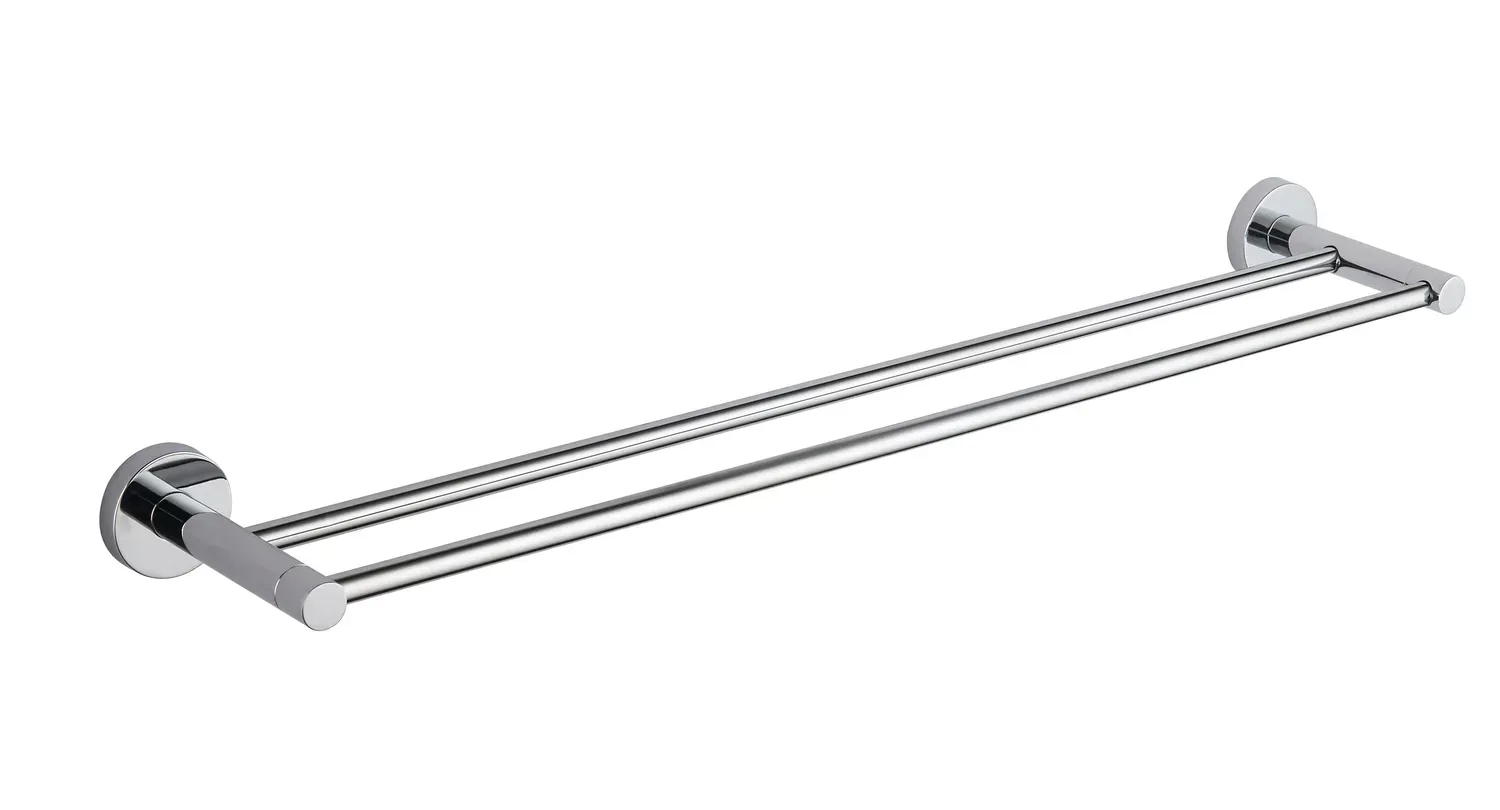 Держатель для полотенец VBI Venus двойной нержавеющая сталь Хром (VBI-040008CH)