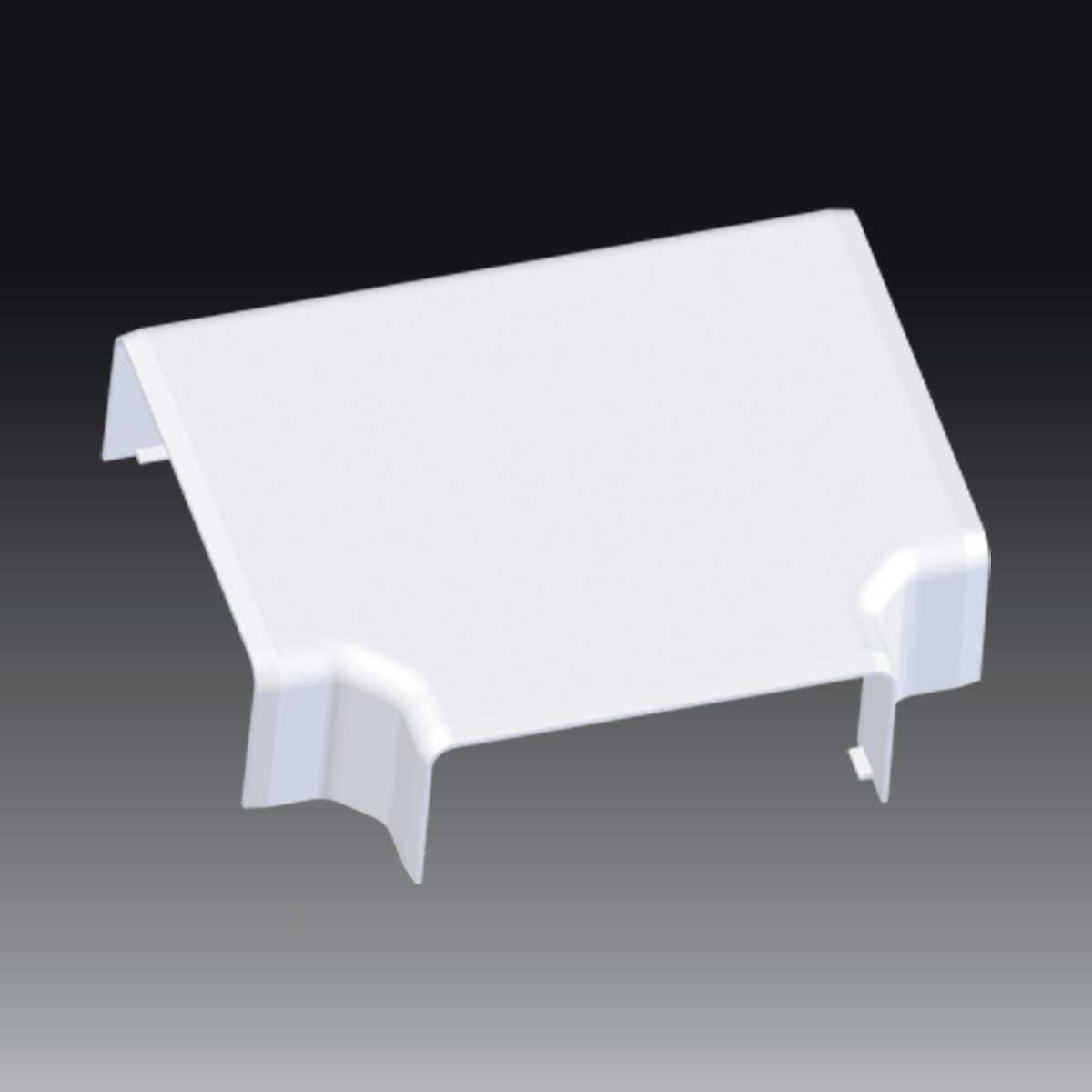 Соединитель Т-образный KOPOS для короба EKD 100x40 мм ПВХ Белый (8514_HB)