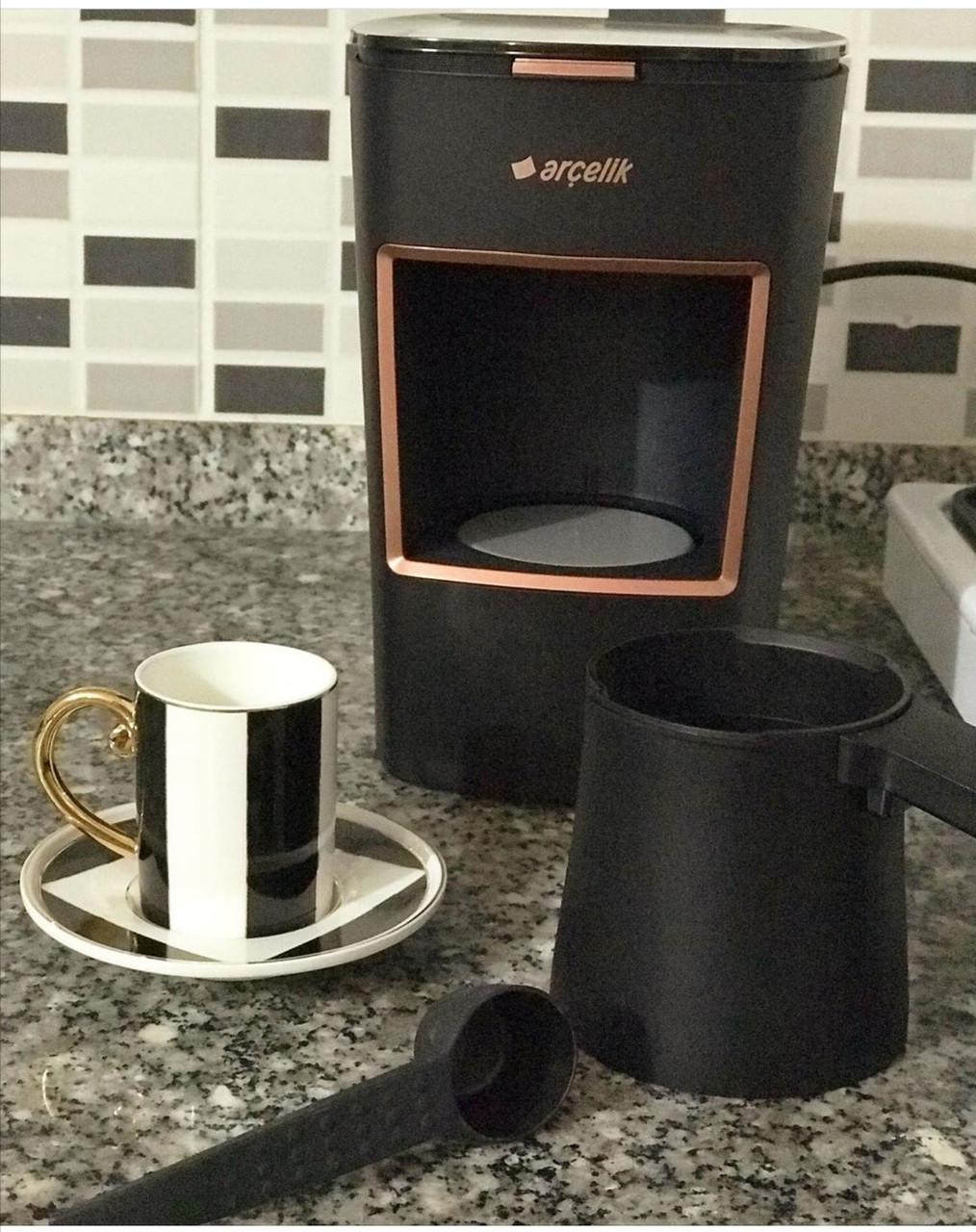 Кофеварка полуавтоматическая для турецкого кофе ARCELIK 3300 Черный - фото 4 Кофеварка полуавтоматическая для турецкого кофе ARCELIK 3300 Черный - фото 4