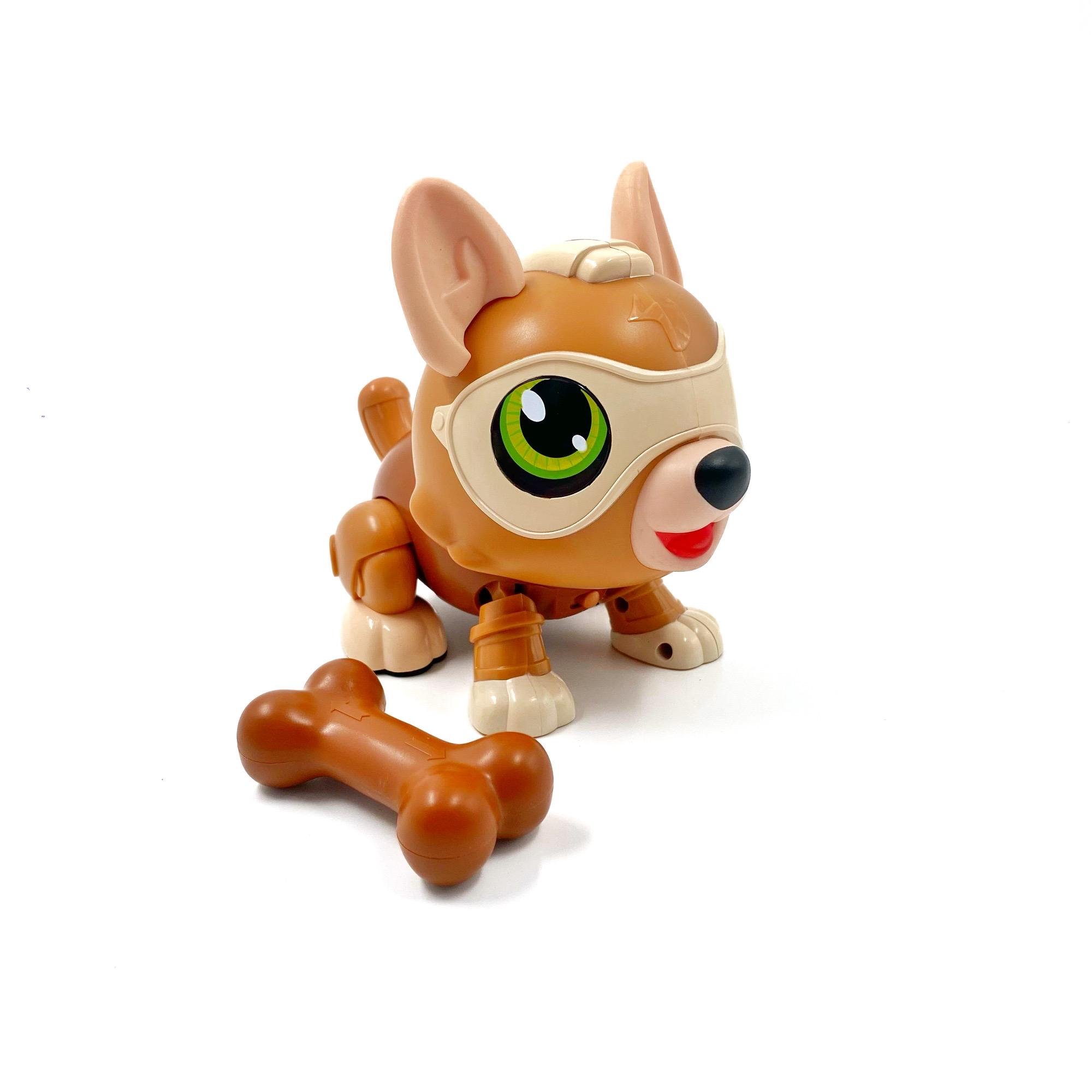 Собачка інтерактивна TK Group Хаскі 26 см українська озвучка Коричневий (113976kr)