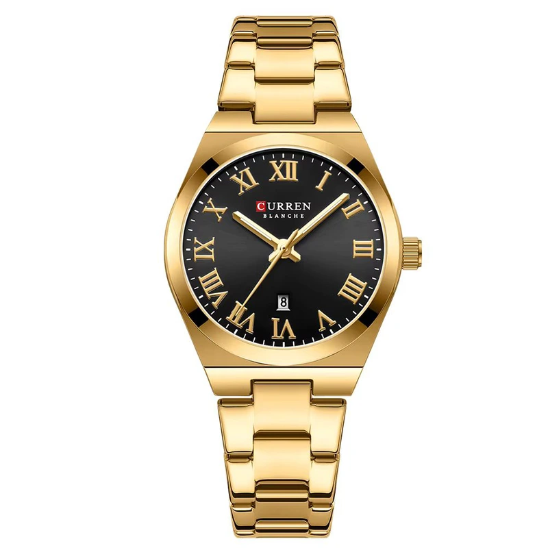 Наручний годинник Curren 9095 Gold/Black