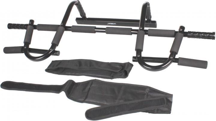 Турник для подтягивания LiveUP Chin-Up Bar with Arm Strap 112х28х10 см Черный (LS3153A) - фото 2 Турник для подтягивания LiveUP Chin-Up Bar with Arm Strap 112х28х10 см Черный (LS3153A) - фото 2