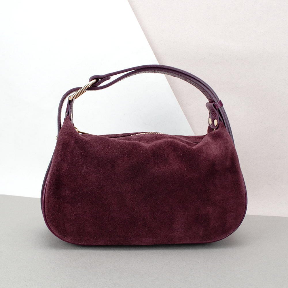 Сумка женская замшевая Virginia Conti 03800 Винный (2423697264) - фото 1 Сумка женская замшевая Virginia Conti 03800 Винный (2423697264) - фото 1