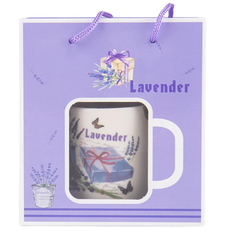 Кружка керамическая Elisey Lavender Serenade 2 180 мл Белый (18901-020)