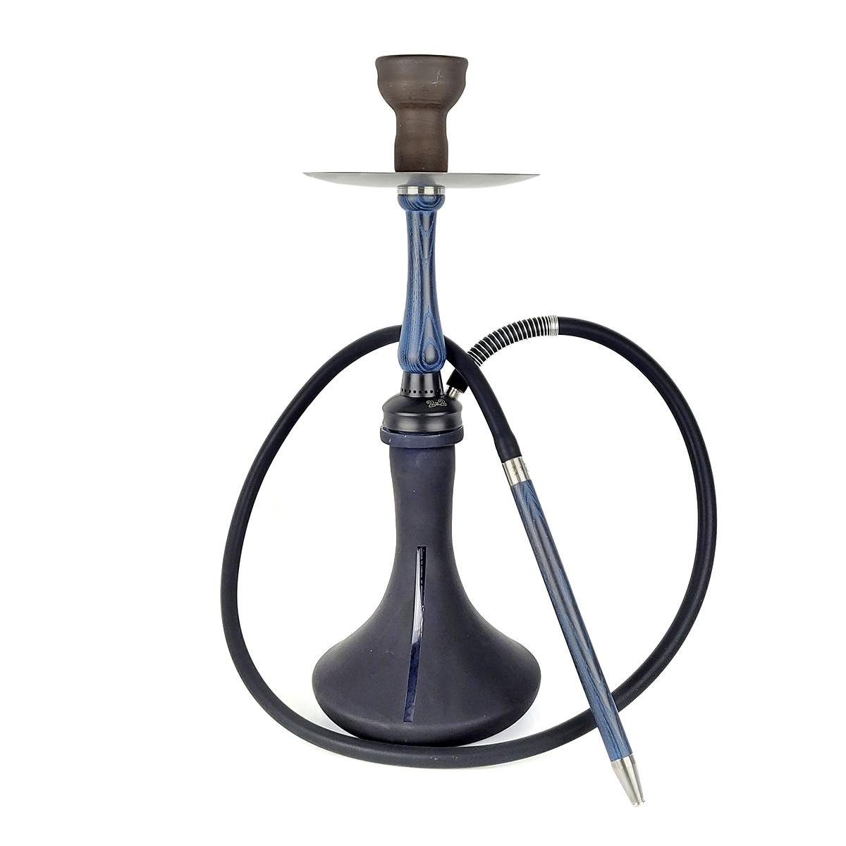 Кальян 2х2 Hookah Medium Blue Craft Black Matt (8205-202)