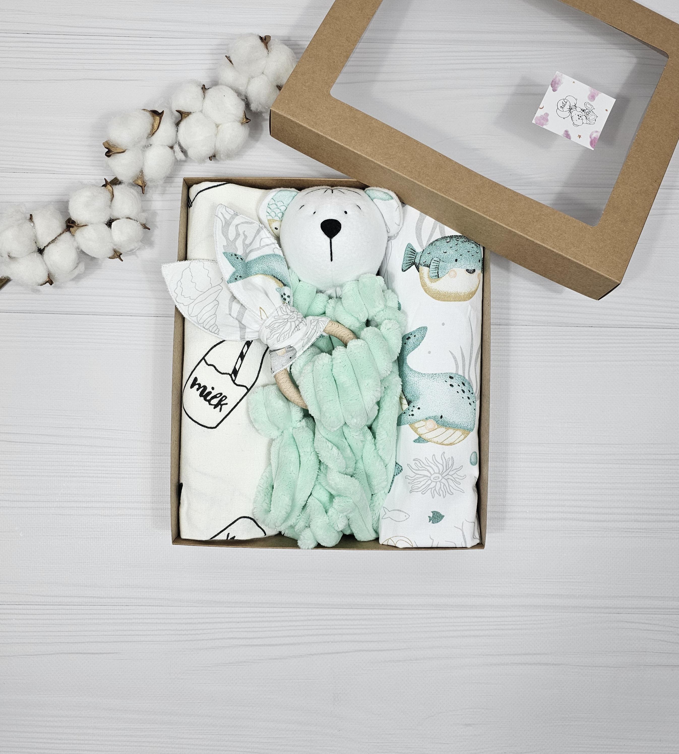 Подарочный набор a.l.babybox Морские обитатели (20870564)