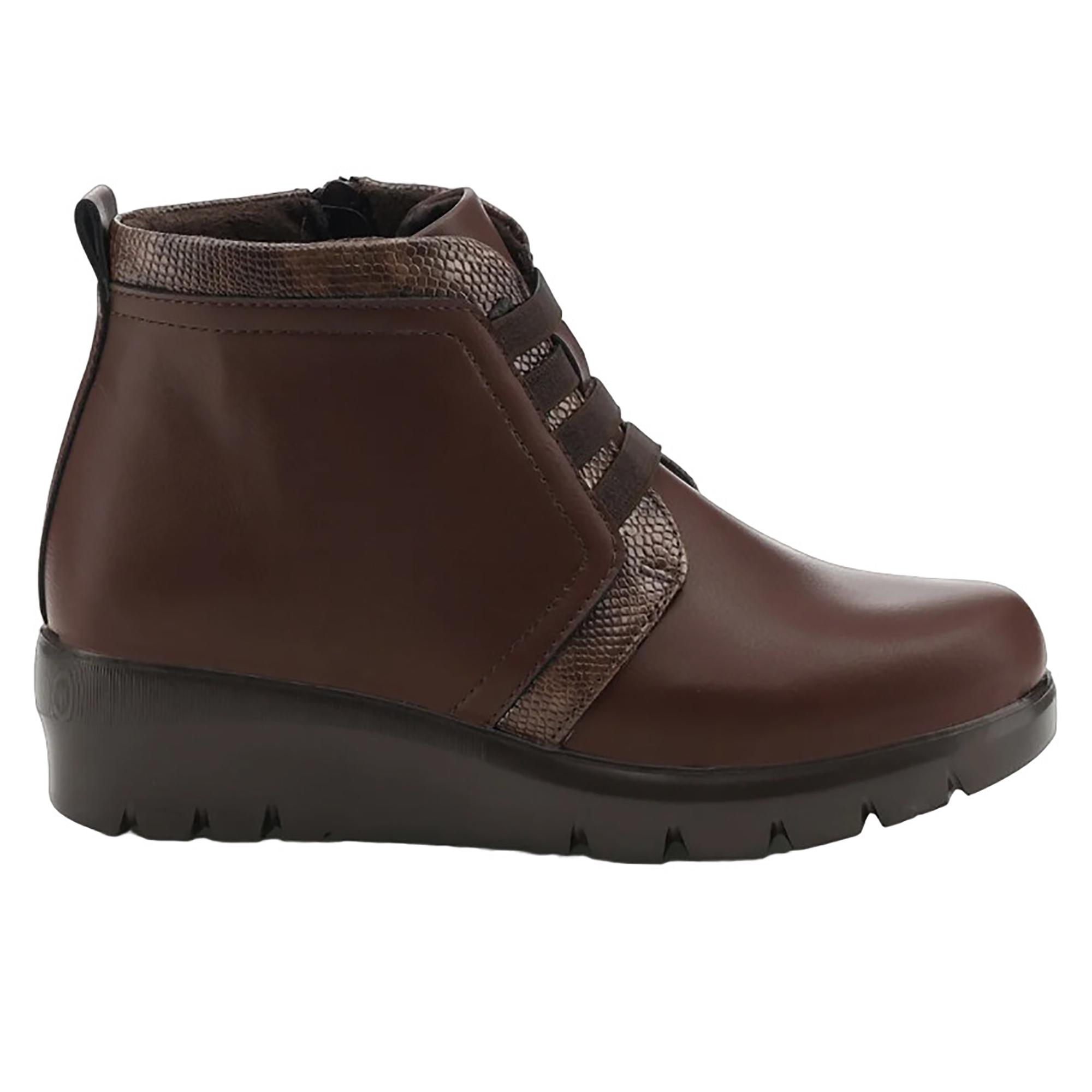 Ботинки повседневные осенние женские Polaris р. 38 Коричневый (050030-38) - фото 2 Ботинки повседневные осенние женские Polaris р. 38 Коричневый (050030-38) - фото 2