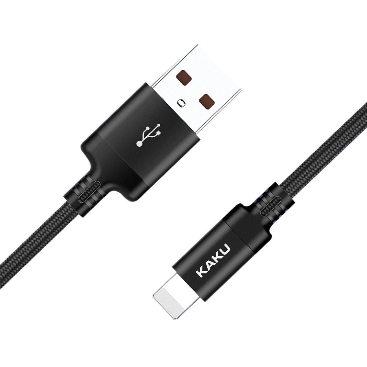USB кабель Kaku KSC-331 USB-Lightning 3 м Black (1250950347)
