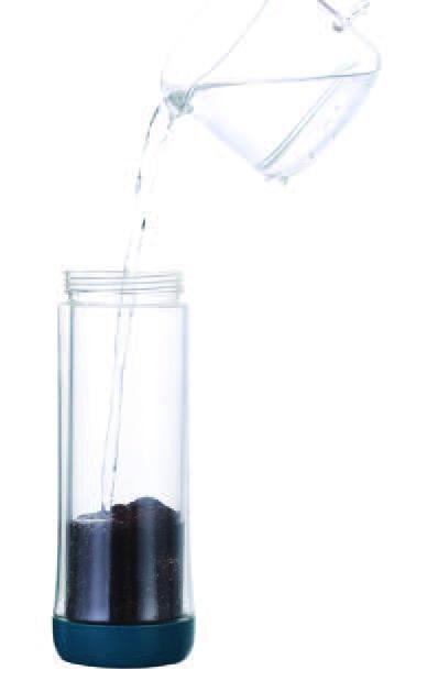 Френч пресс-бутылка портативный LUNCH RIGHT Hot&Cool LR400GY 400 мл (27667368) - фото 4