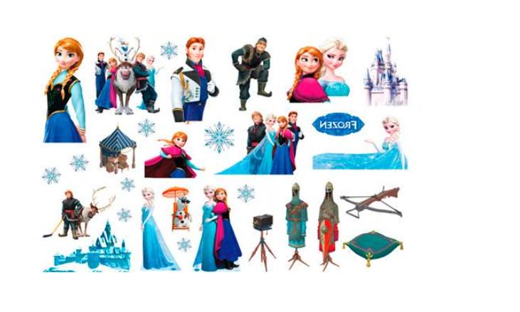 Детские татуировки Frozen Princess Tattoo Set (3702-2)