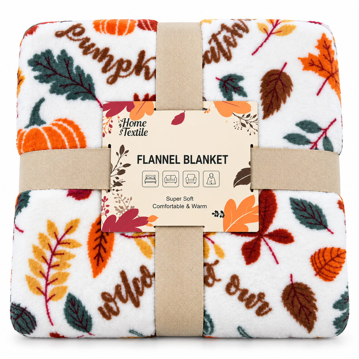 Плед Ardesto Autumn Flannel Осень 160х200 см (ART0146PB)