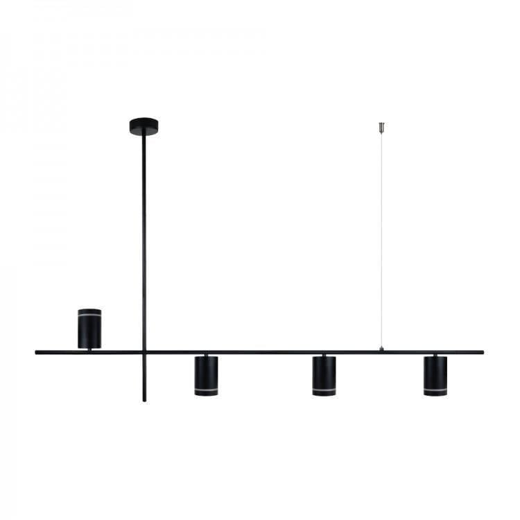 Светильник накладной на подвесе ML374 4xMR16/GU10 Черный