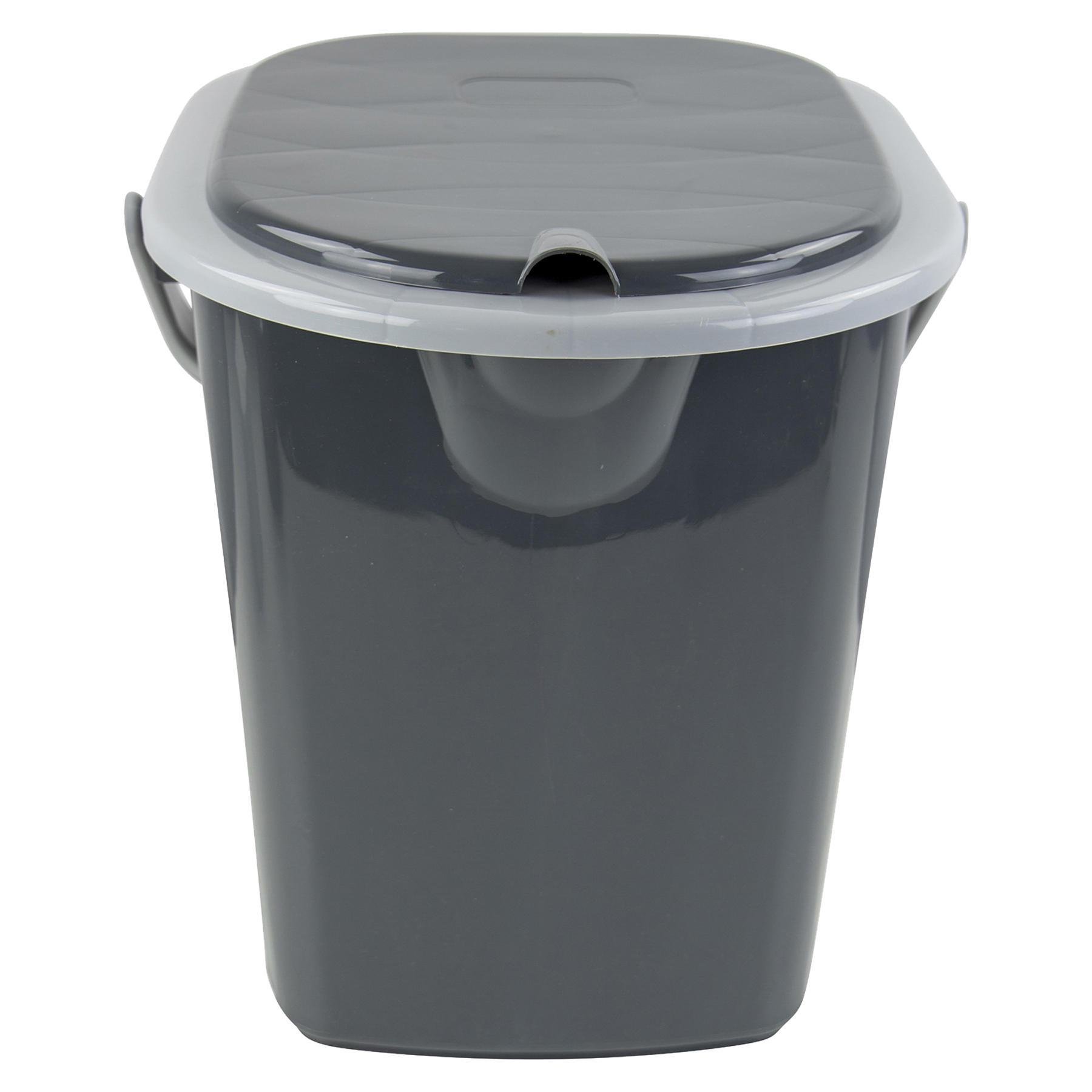 Біотуалет Bo-Camp Portable Toilet Square 20 л Grey (5502820) - фото 2 Біотуалет Bo-Camp Portable Toilet Square 20 л Grey (5502820) - фото 2