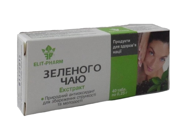 Экстракт зеленого чая Элит-Фарм 40 табл. (1236836526)