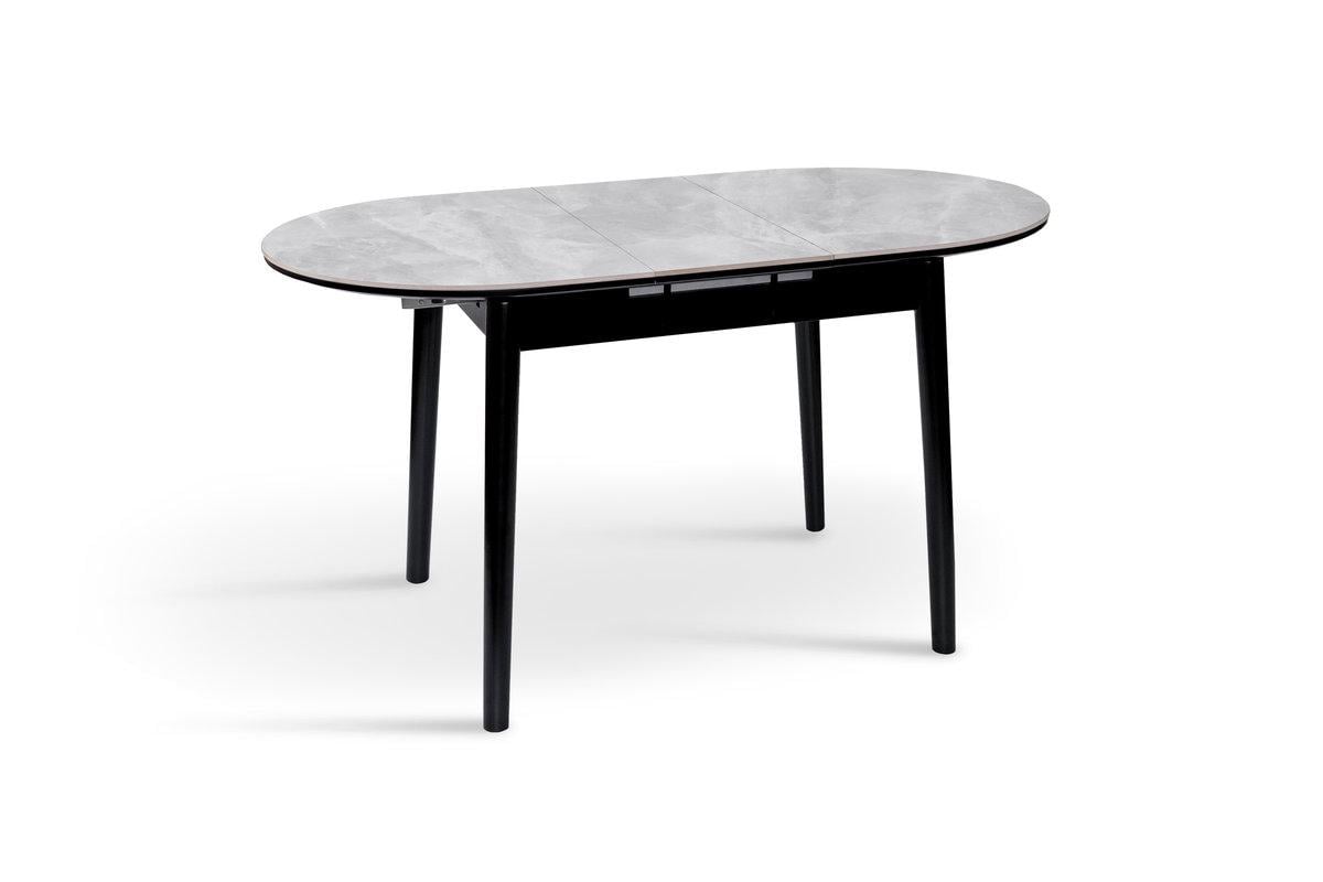 Стол обеденный Мікс Меблі Тітан XS-1309, 1100/1400х750 мм Черный/Керамика/Бетон - фото 1 Стол обеденный Мікс Меблі Тітан XS-1309, 1100/1400х750 мм Черный/Керамика/Бетон - фото 1