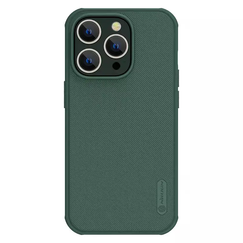 Чехол Nillkin Matte Pro для Apple iPhone 15 Pro Max (6.7") Зеленый | Deep Green