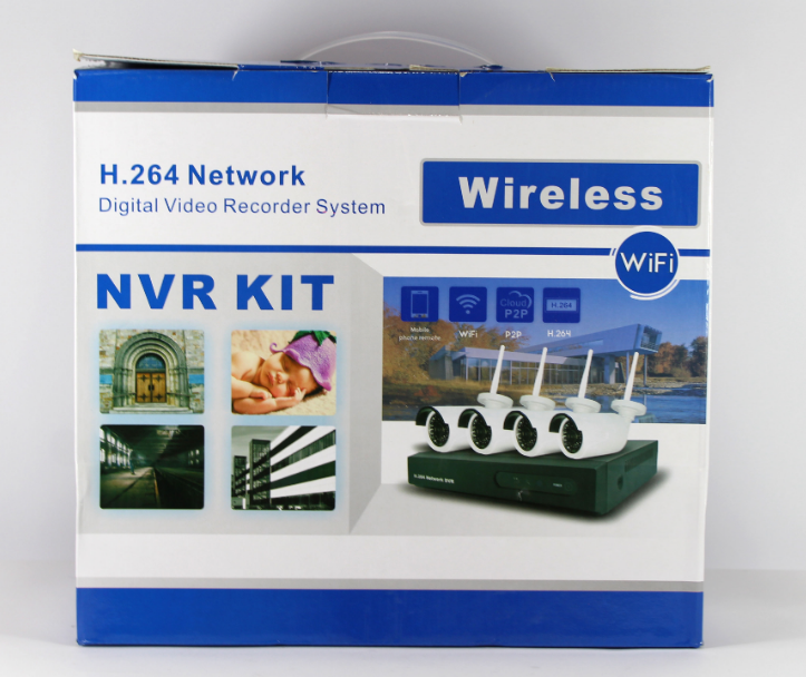 Комплект видеонаблюдения UKC DVR Kit 6004 Wi-Fi (10070239) - фото 4