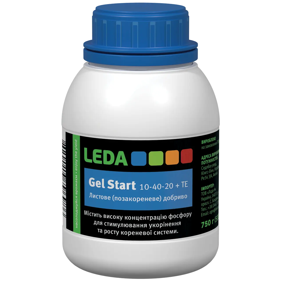 Гелевое удобрение Leda Gel Start NPK 10-40-20 750 г (ld-104020-75)