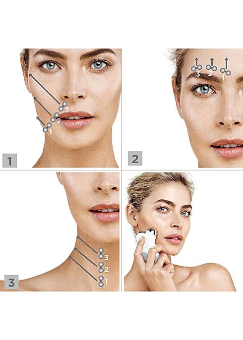 ᐉ Массажер и большой гель для микротоковой терапии лица NuFACE