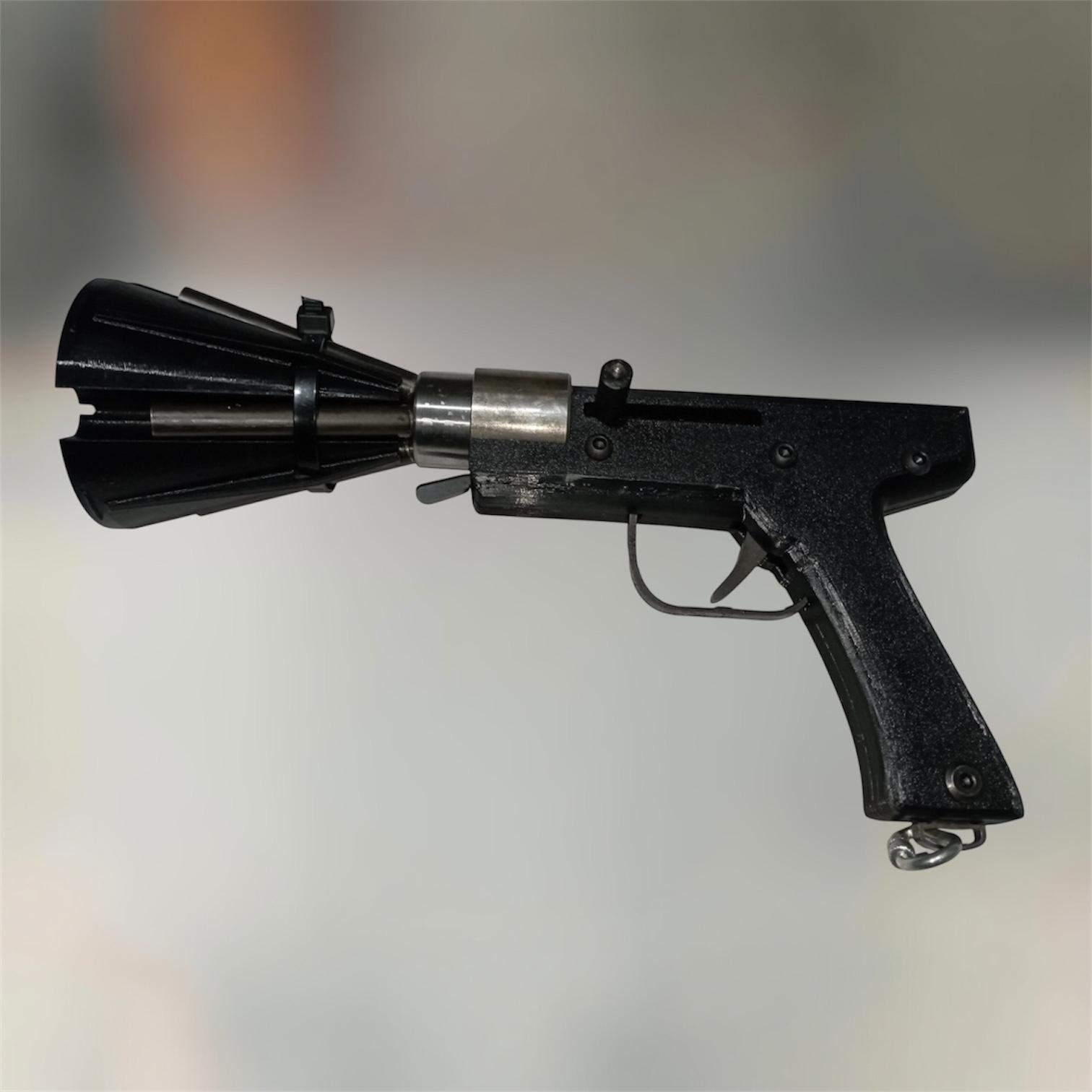 Сеткомет ручной с дальностью до 25 м сетка 3,5x3,5 м 2 сменные патроны в комплекте (247496)