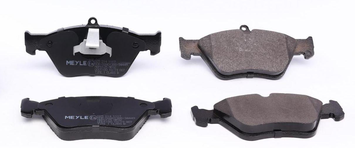Колодки тормозные передние Meyle для Opel Clibra A/Omega B/Vectra A/SAAB 900 II 92-03 (025 214 1117)