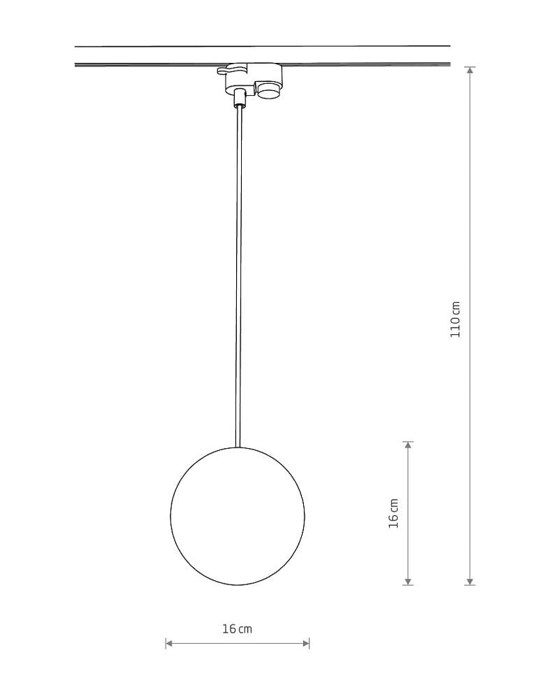 Светильник трековый Nowodvorski 11297 Profile Snowball G9 1x12W IP20 Wh (22353366) - фото 7