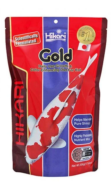 Корм Hikari Gold M средние пеллеты для усиления окраса 10 кг (Hikari02389)