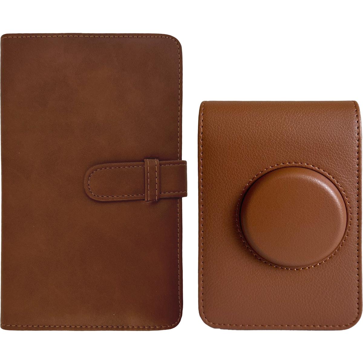 Чехол для фотокамеры и фотоальбом Fujifilm Instax Mini Evo 108 Brown (24723874)