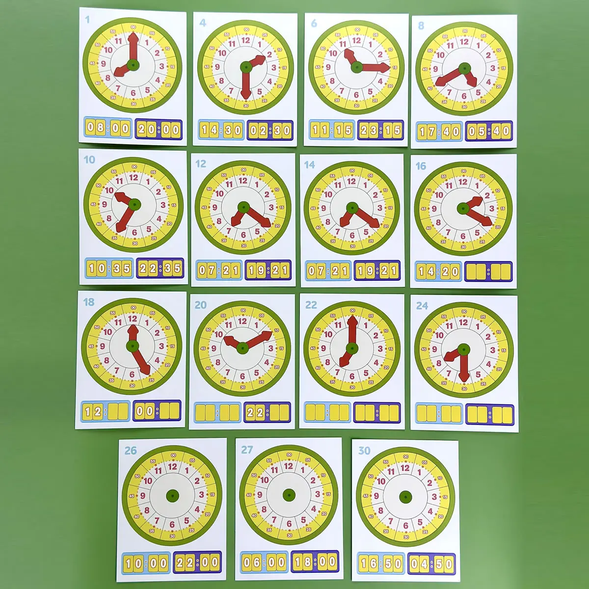 Пазл Годинник Вчимо час (2481341896) - фото 9 Пазл Годинник Вчимо час (2481341896) - фото 9