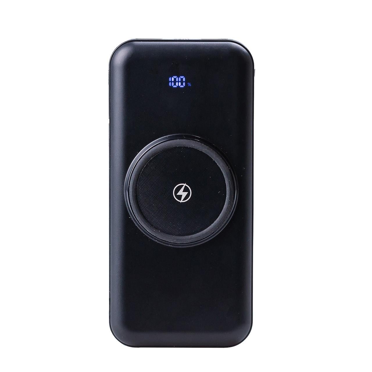 Повербанк с 4 встроенными кабелями USB/Micro/Type-C/Lightning 20000 mAh