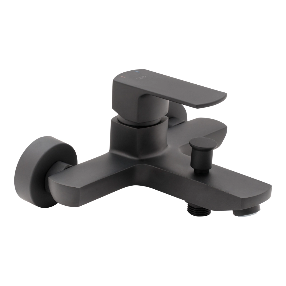 Змішувач для ванни Qtap Lipno Black Matt (42261) Змішувач для ванни Qtap Lipno Black Matt (42261)
