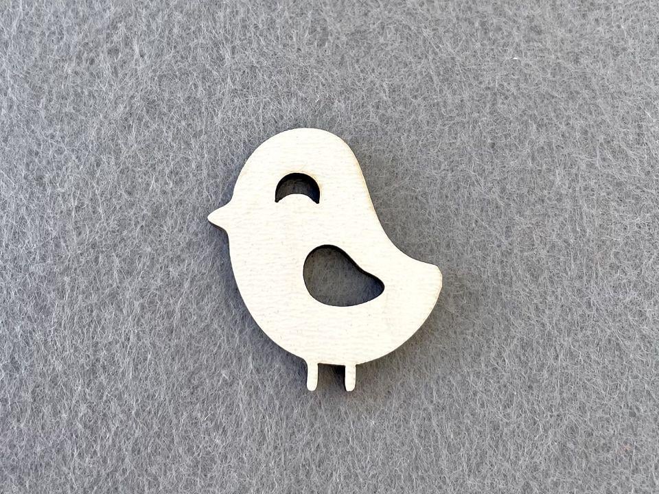 Декор из МДФ Птичка 50 шт. (21071)