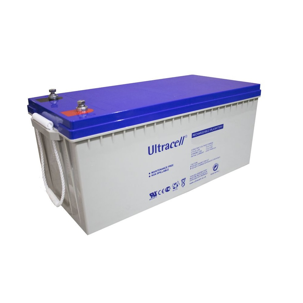 Аккумулятор гелевый Ultracell UCG200-12 12V 200 Ah для ИБП/солнечных систем (28082)