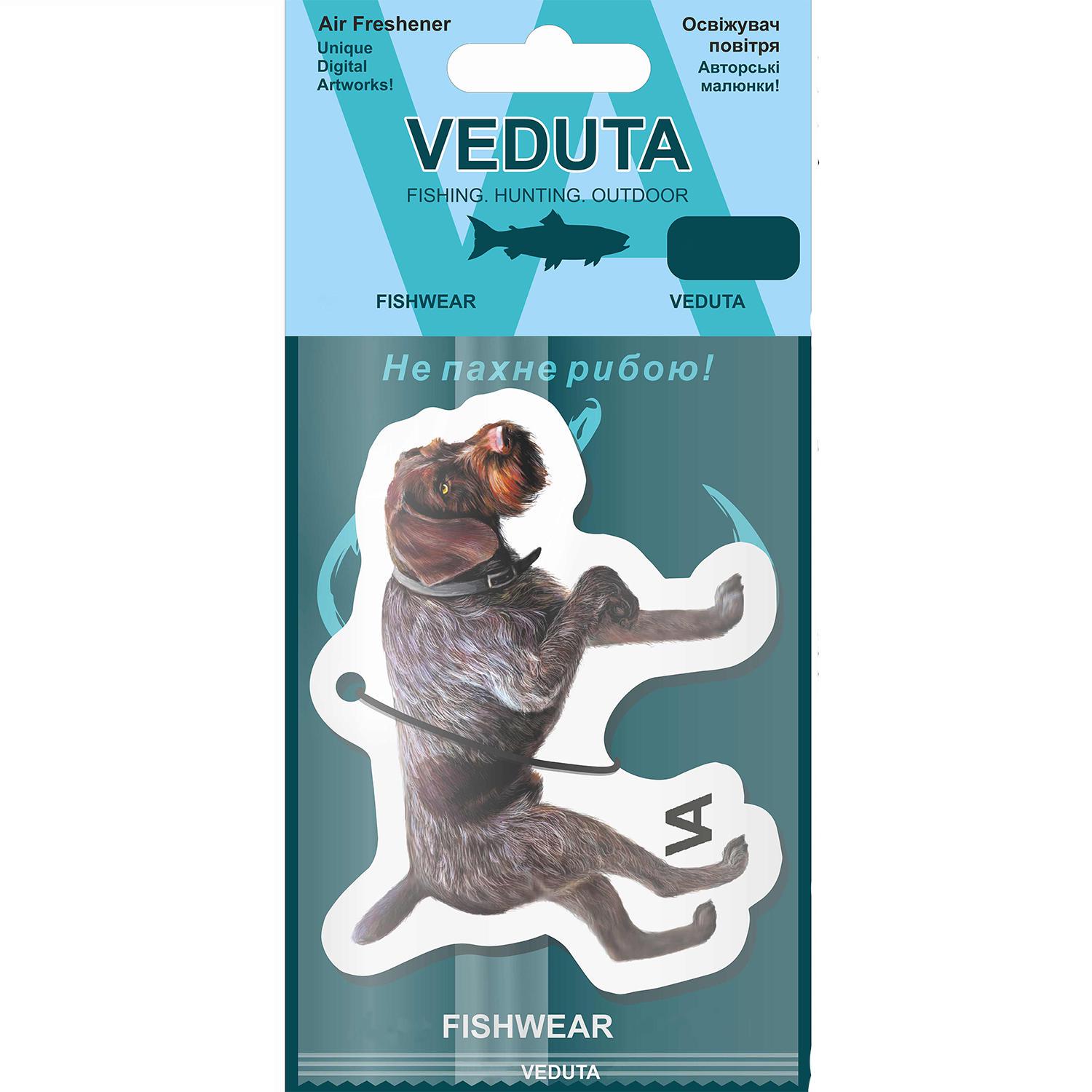 Ароматизатор для авто VA Дратхаар Черный лед (VA-AF-D-V) - фото 2 Ароматизатор для авто VA Дратхаар Черный лед (VA-AF-D-V) - фото 2