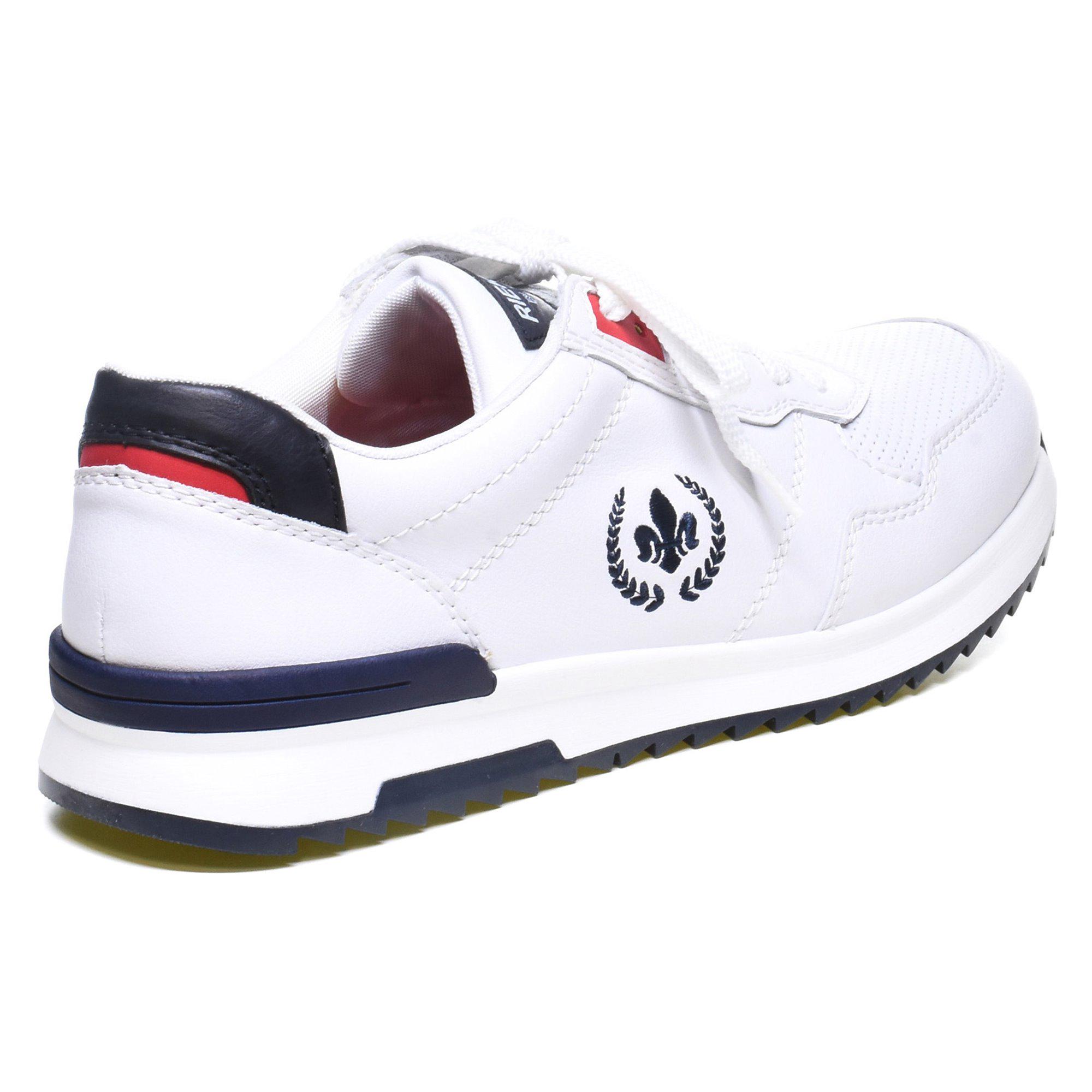 Кроссовки мужские Rieker р. 41 Белый/Темно-синий (35007-41) - фото 2