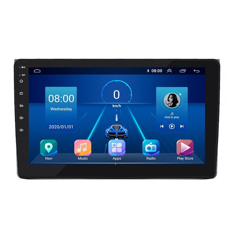 Автомагнітола штатна Lesko 4G/Wi-Fi GPS для Audi A4 III B7 2004-2009 2/32Gb 9" (1582770575)