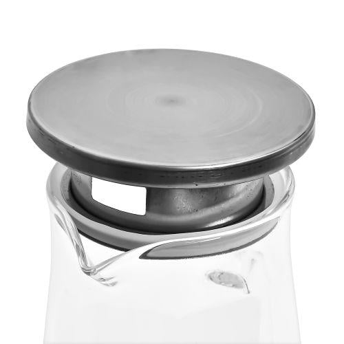 Графін скляний з кришкою 1,2 л (60592) - фото 3 Графін скляний з кришкою 1,2 л (60592) - фото 3