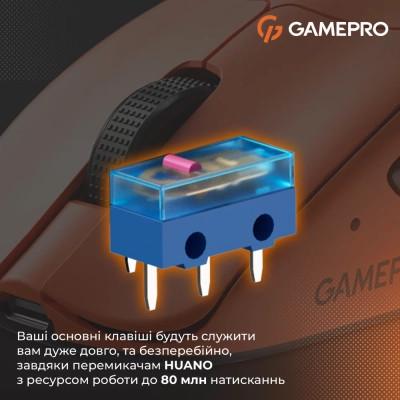 Компьютерная мышка GamePro Genesis Avenger Bluetooth/USB Orange (GM096O) - фото 3