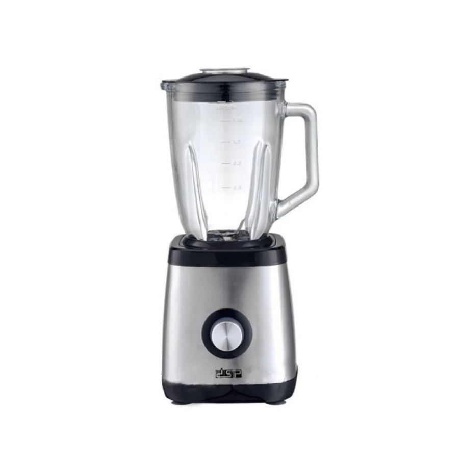 Блендер стаціонарний DSP KJ-2003 350 W 1,5 л Silver (112570)