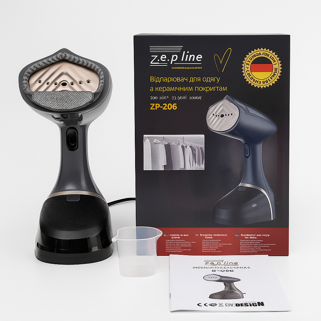 Отпариватель для одежды ZepLine ZP-206 3000 Вт резервуар 500 мл (ML-04869)