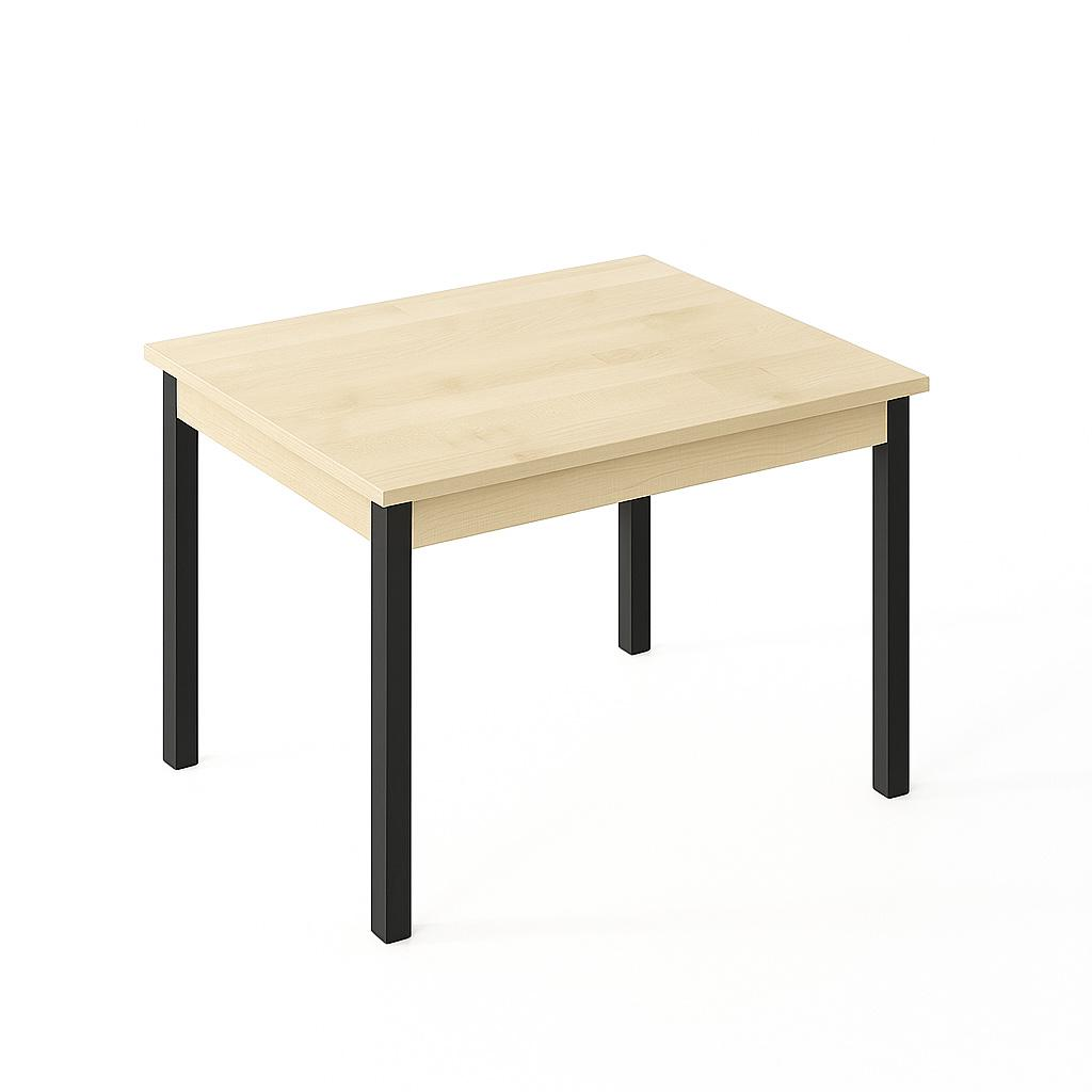 Обеденный стол-трансформер Lunch 900x765x600 мм Береза полярная/Черные ножки (GATB19210000030) - фото 1 Обеденный стол-трансформер Lunch 900x765x600 мм Береза полярная/Черные ножки (GATB19210000030) - фото 1