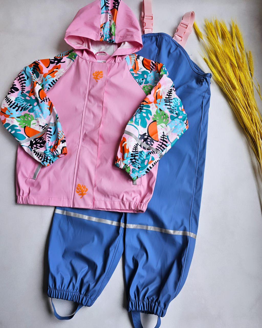 Комплект для дівчинки Lupilu від дощу без утеплення 110-116 см (19159537)