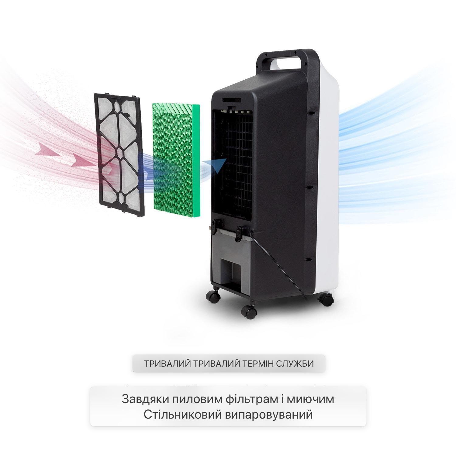 Охладитель воздуха KLARSTEIN Cooler Rush Белый - фото 6 Охладитель воздуха KLARSTEIN Cooler Rush Белый - фото 6