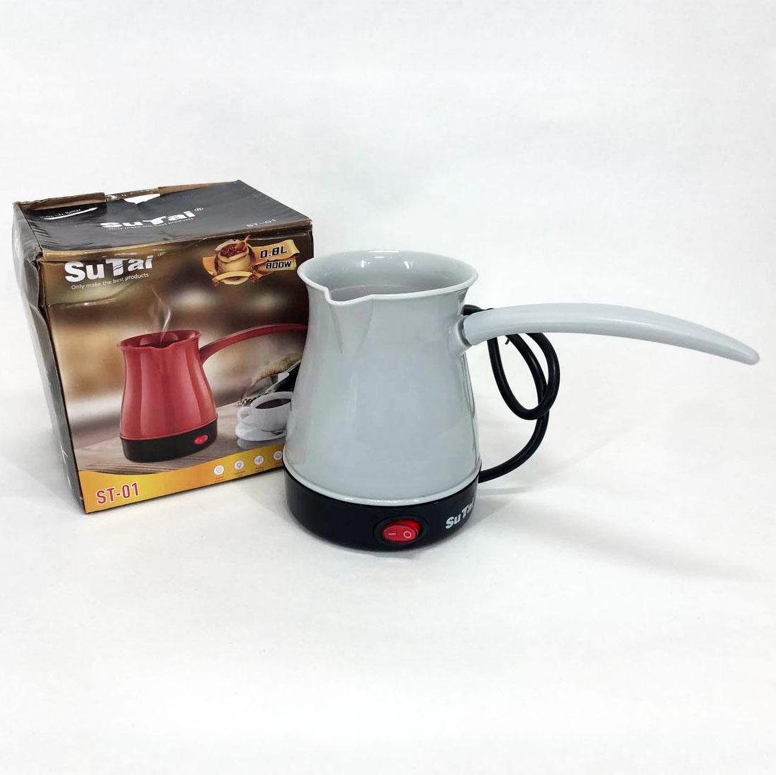 Турка електрична SuTai Сірий - фото 3 Турка електрична SuTai Сірий - фото 3