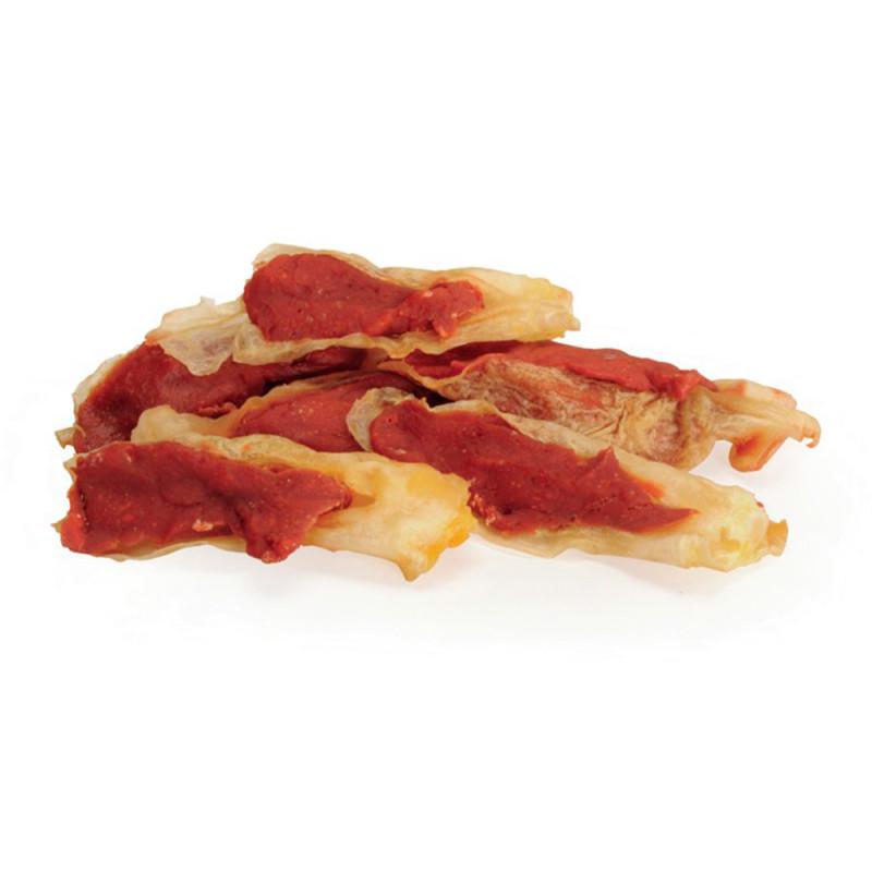 Лакомства для собак для дрессировки и поощрения Camon кроличьи ушки с уткой 9 см 80 г (2731036782) - фото 2