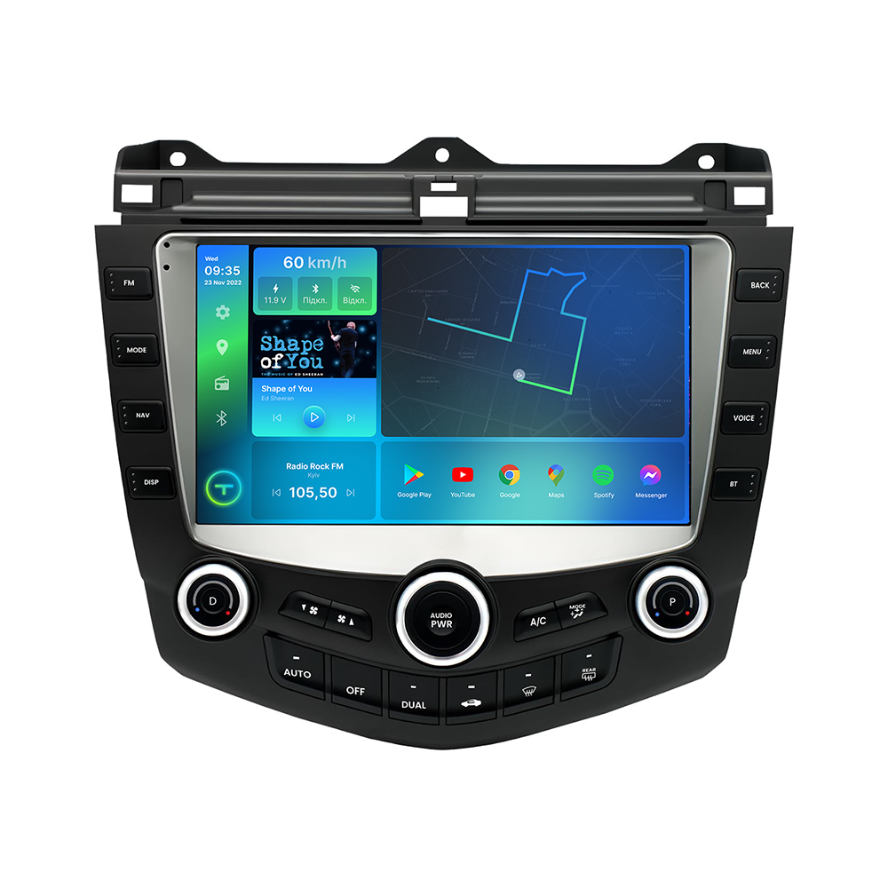 Автомагнитола штатная Torssen 2K F9232 для Honda Accord 7 2004-2008 г. V2 4G/Carplay/DSP 2/32 GB 9" (202304506)