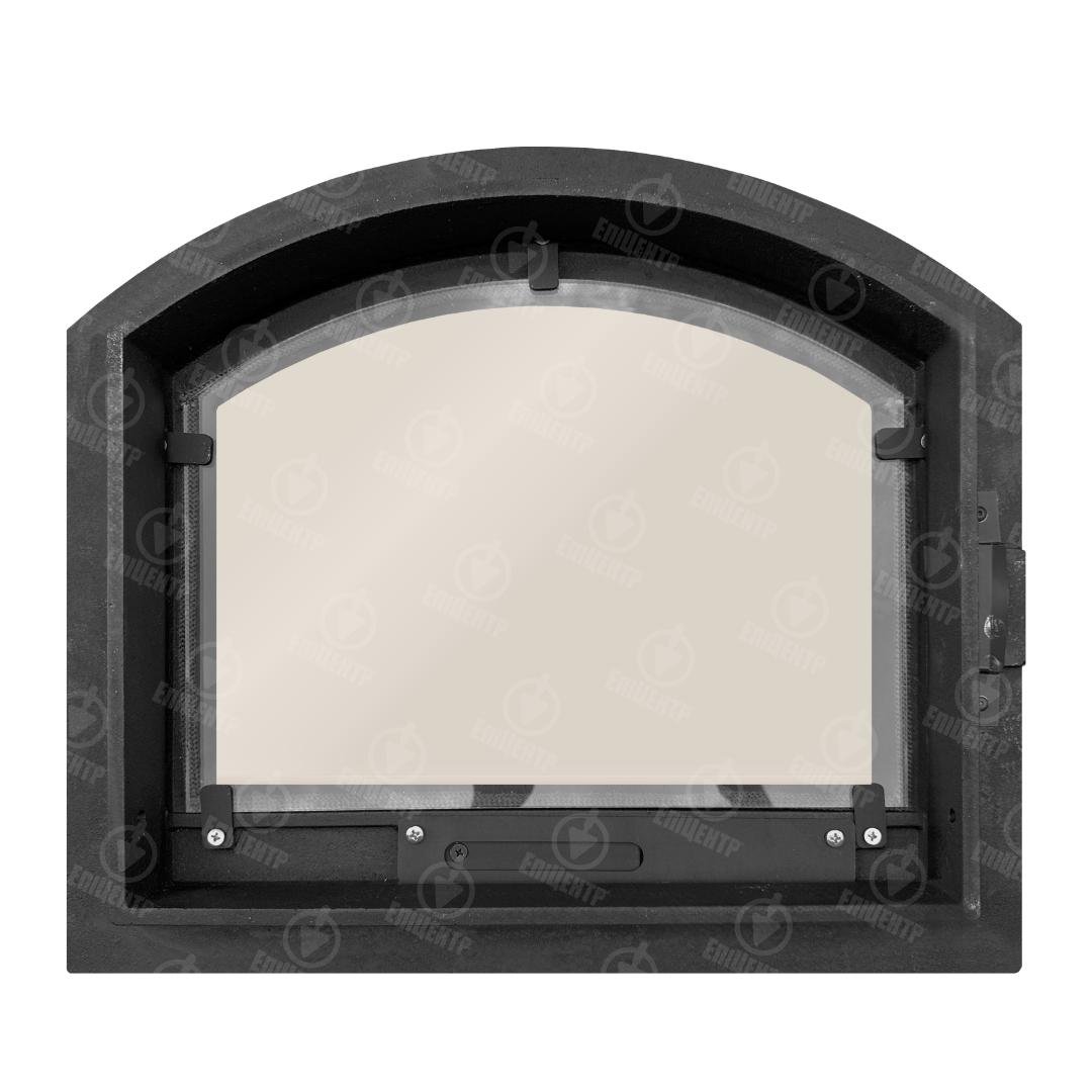 Дверцята для печі чавунні Замкова топкова з регулятором тяги 490х420 мм (24200740) - фото 12