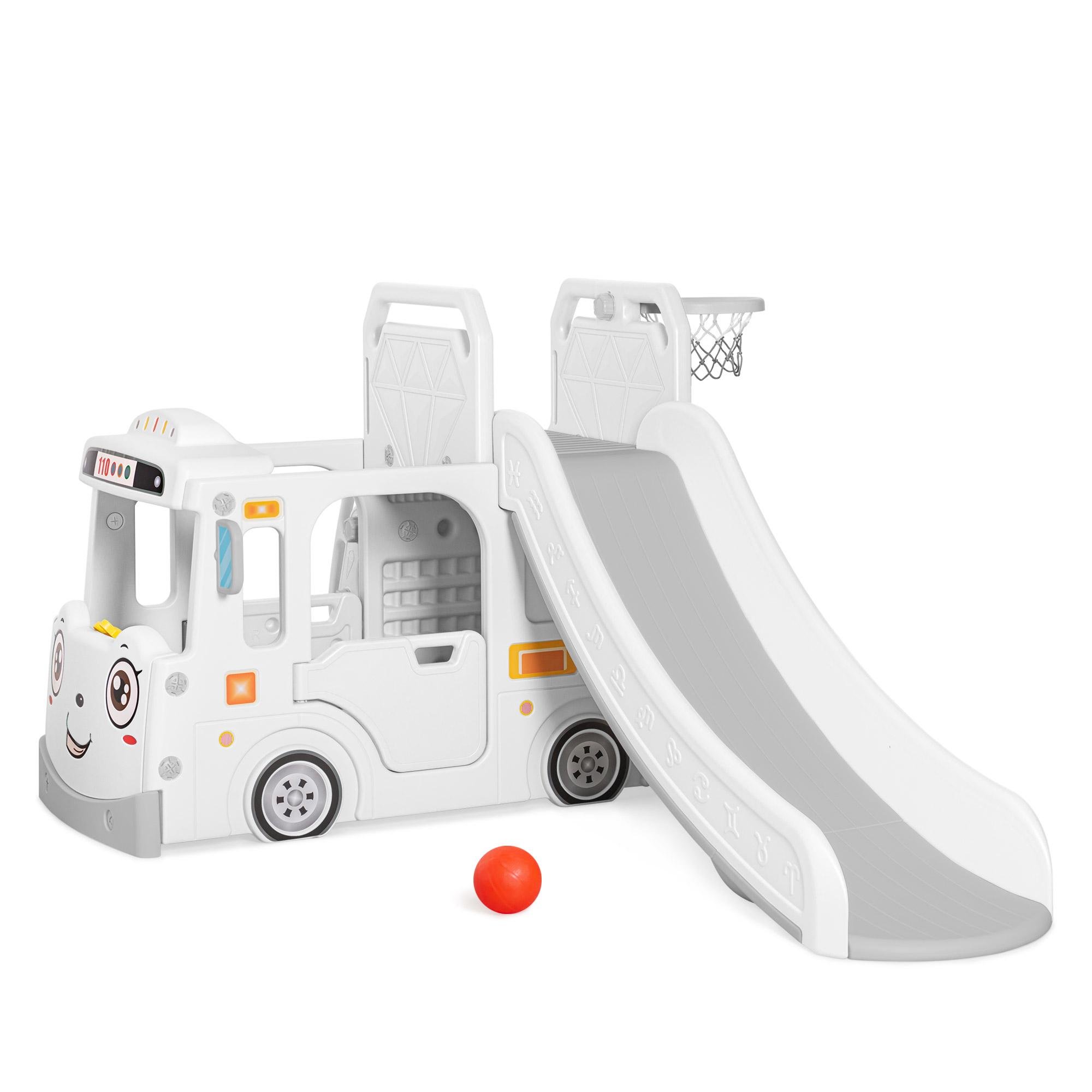 Дитячий ігровий комплекс Mealux Trailer Grey (KD-B09 Grey) - фото 1